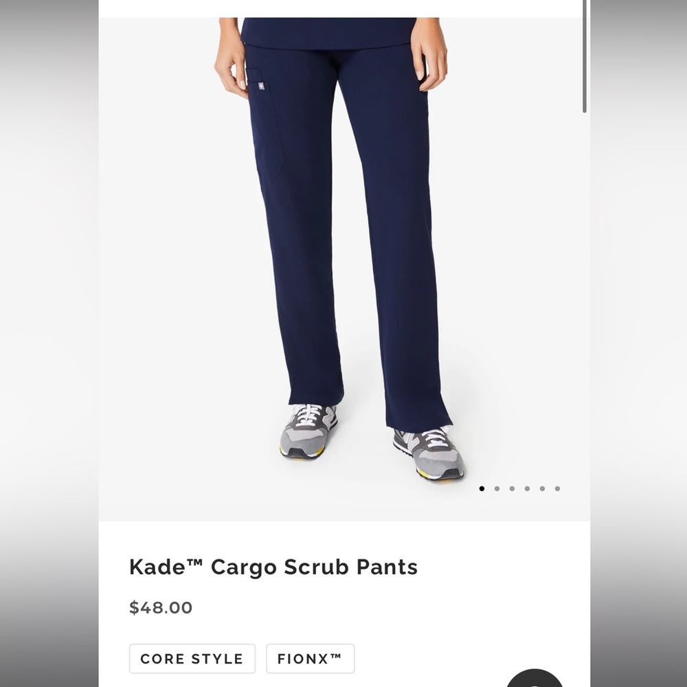 COPY - Figs Kade Cargo Scrub Pants | Navy Blue USW S Regular